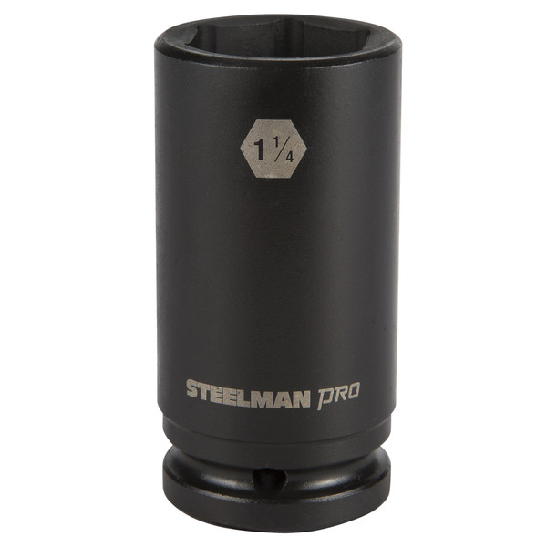 Steelman 3/4" Drive x 1-1/4" 6-Point Deep Impact Socket 79268